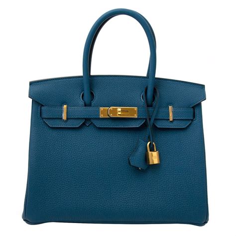 hermes birkin blue cobalt|HERMES Togo Birkin 35 Bleu Cobalt 128353 .